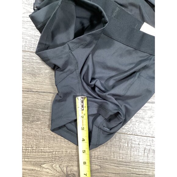 Logilates Womens Dance Studio Wrap Skort XS Black Double Layered Athletic NWT - Picture 6 of 7